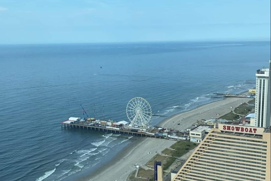 Atlantic City Beach and Boardwalk